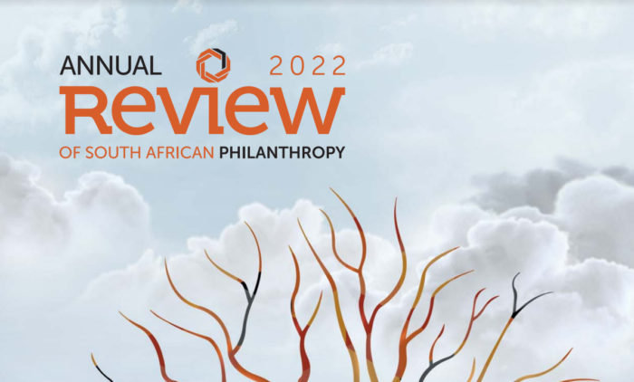 Gastrow Annual Review 2022 of South African Philanthropy - Shelagh Gastrow